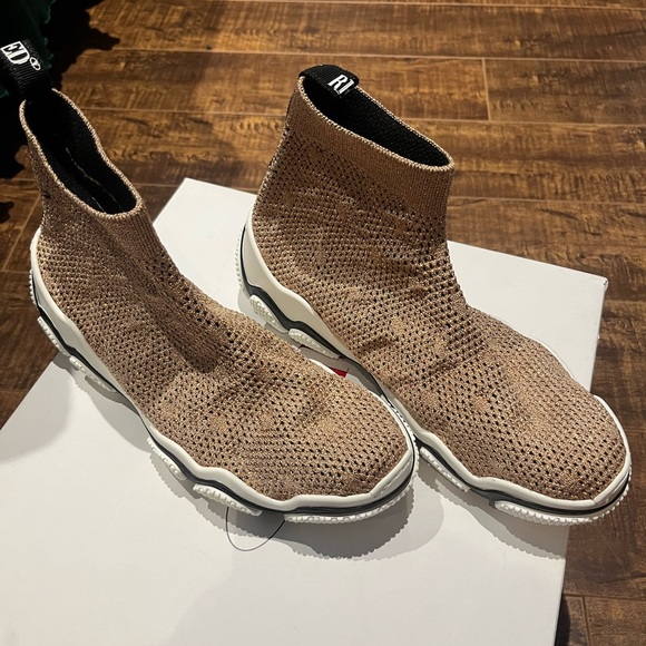 Red Valentino Garavani cloth trainers - Picture 3 of 6